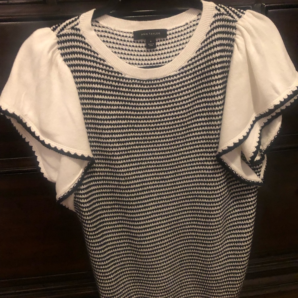 Ann Taylor Short Sleeve Sweater